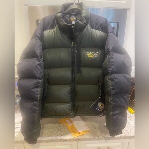 MOUNTAIN HARDWEAR SUBZERO 650 DOWN JACKET NWT MENS XXL PRO REPAIR ON BACK IN PIC